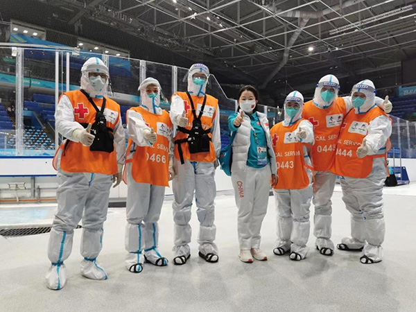 2022年2月 参加冬残奥会中国代表团防控保障